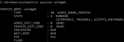 sc-queryex-winmgmt
